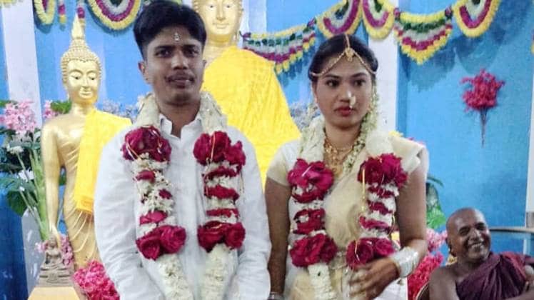 ललित साल्वे औरंगाबाद में सीमा के साथ शादी के बंधन में बंध गए