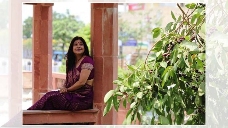 मालिनी अवस्थी [ फोटोः मनीष द्विवेदी, सौजन्यः लेखक ]