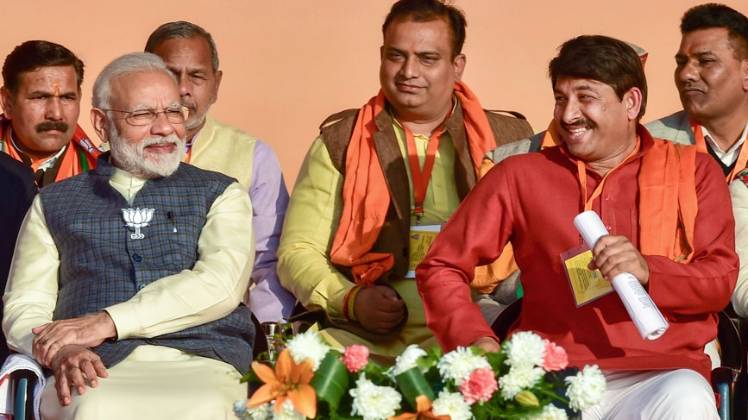 Delhi Elections 2020: बीजेपी ने लॉन्च किया नया कैंपेन (फोटो: PTI)