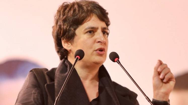 कांग्रेस महासचिव प्रियंका गांधी 