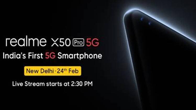 Realme 5G Launch Live Event