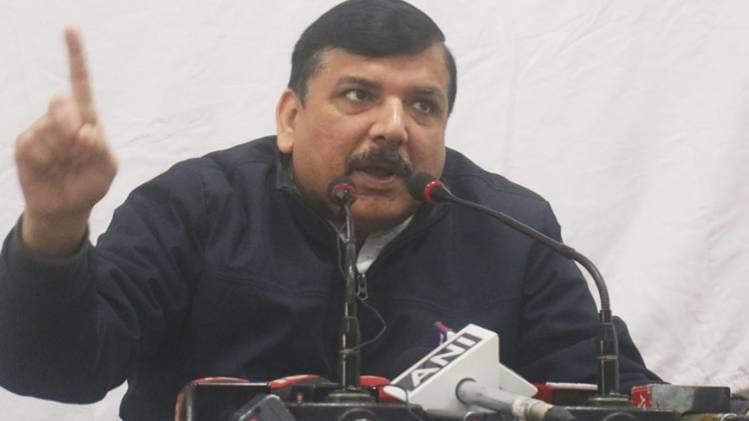 संजय सिंह ने कहा- ताहिर हुसैन ने पुलिस के समक्ष अपनी बात रख दी है (फोटो-IANS)