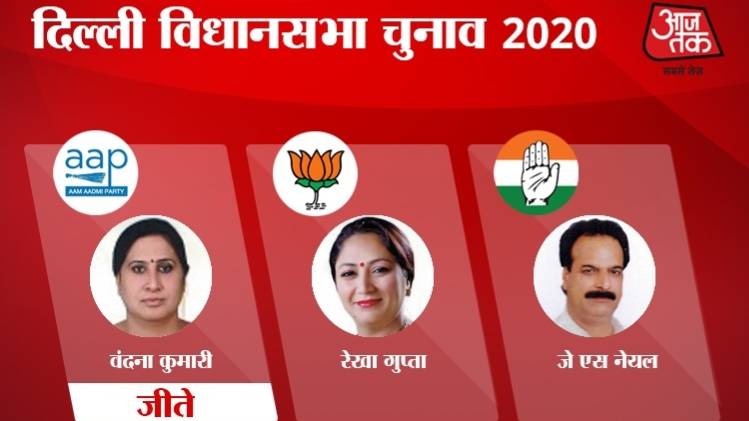 Shalimar Bagh Assembly Election 2020 Vote Counting & Result Updates