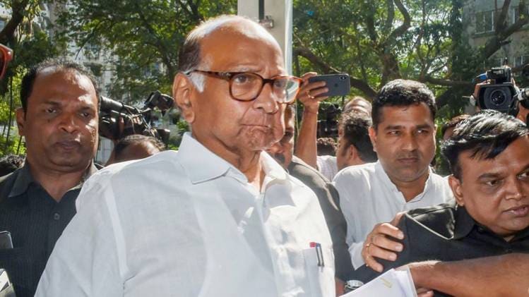 NCP अध्यक्ष शरद पवार (फाइल फोटो)