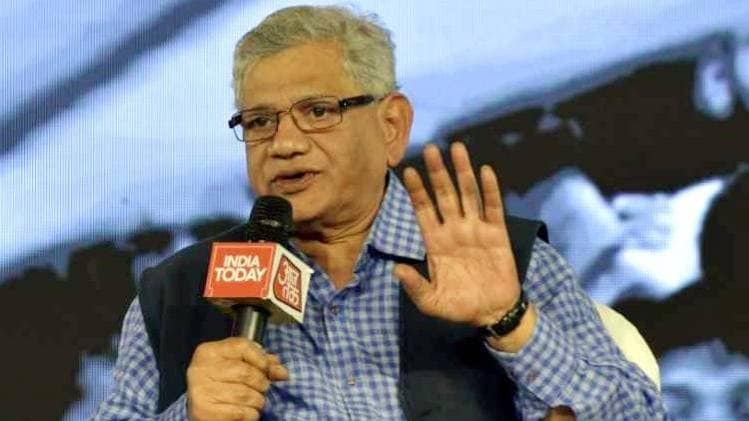 माकपा महासचिव सीताराम येचुरी 