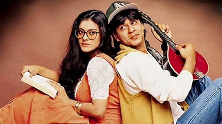 डीडीएलजे में शाहरुख खान और काजोल