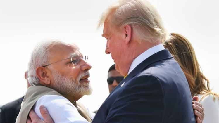 अमेरिका के राष्ट्रपति डोनाल्ड ट्रंप और प्रधानमंत्री नरेंद्र मोदी (PTI)
