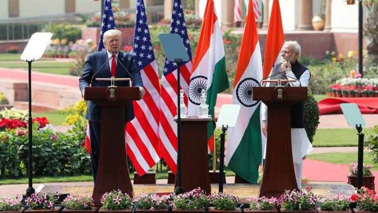 अमेरिका के राष्ट्रपति डोनाल्ड ट्रंप और प्रधानमंत्री नरेंद्र मोदी