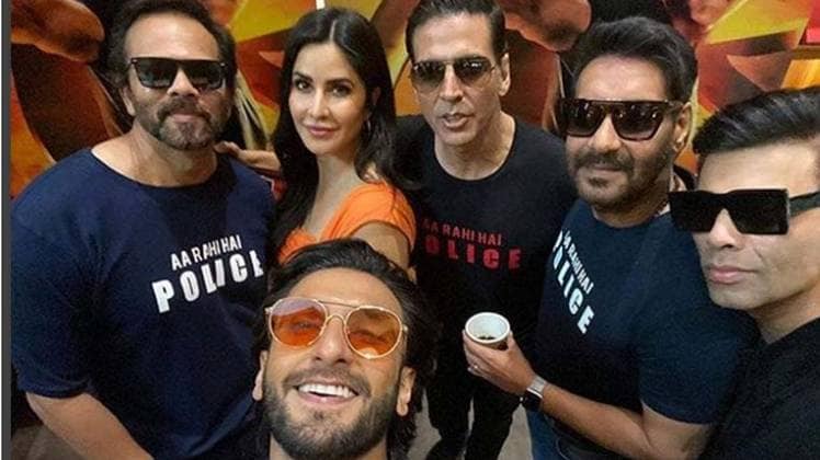 अजय देवगन, अक्षय कुमार, कटरीना कैफ और रणवीर सिंह सोर्स इंस्टाग्राम 