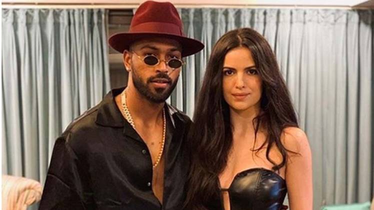 हार्दिक पंड्या और नताशा 