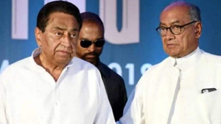 सीएम कमलनाथ और दिग्विजय सिंह 