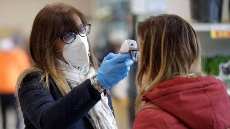 दुनिया में कोरोना वायरस से कोहराम (फोटो-पीटीआई)