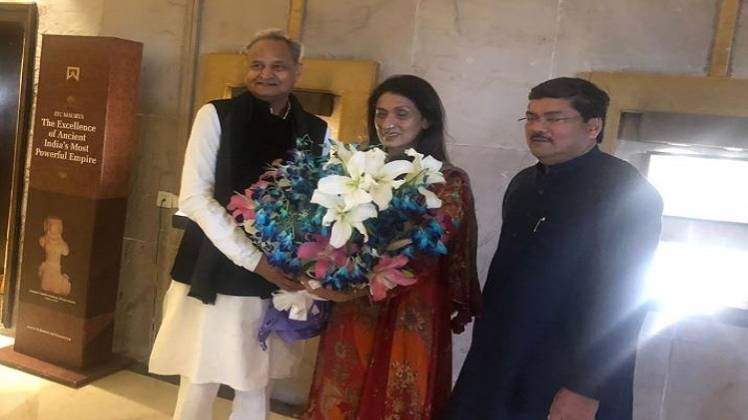 राजस्थान के सीएम अशोक गहलोत ने दी बधाई (ट्विटर)