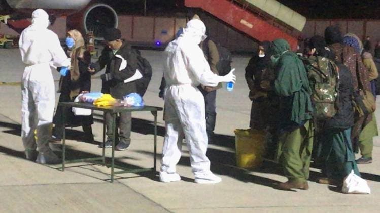 ईरान से आए भारतीयों की जांच की गई थी (फोटो-PTI)