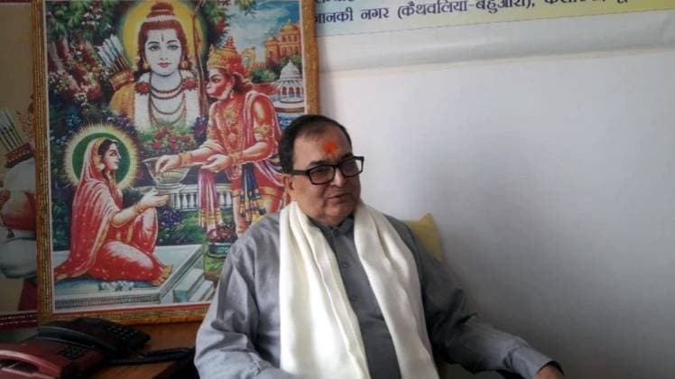 महावीर मंदिर के कर्ताधर्ता आचार्य किशोर कुणाल (फाइल फोटो)