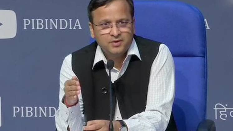 स्वास्थ्य मंत्रालय के संयुक्त सचिव लव अग्रवाल (Photo- ANI)