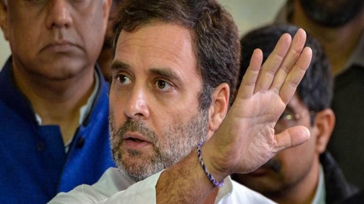 राहुल गांधी ने कहा- सरकार किसान, मजदूरों की मदद करे (फाइल फोटो-PTI)
