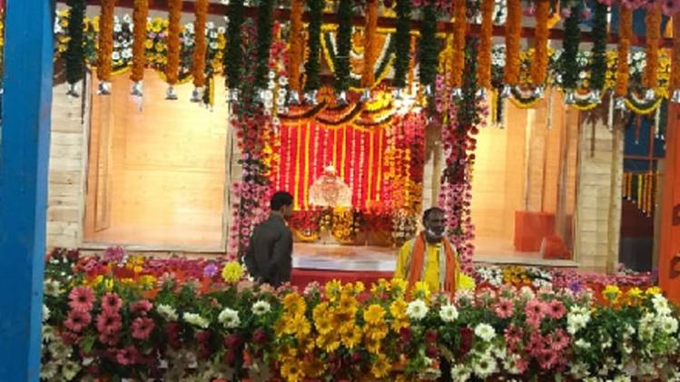 रामलला अस्थायी मंदिर में शिफ्ट