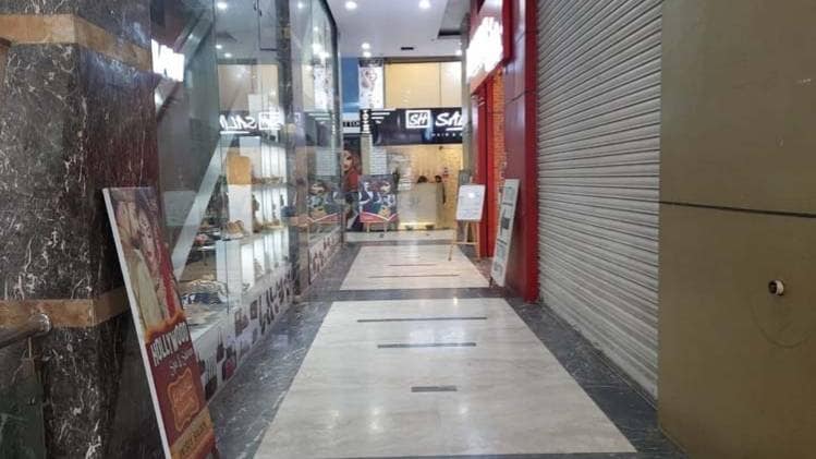 मॉल में सन्नाटा (Photo- Aajtak)