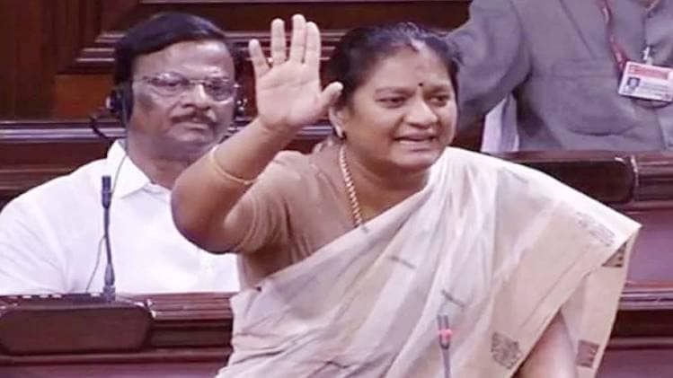 तमिलनाडु से राज्यसभा सांसद हैं शशिकला पुष्पा (फाइल फोटो)