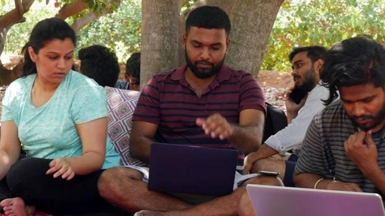 तमिलनाडु के थेवाराम गांव से स्टार्टअप कंपनी का काम (फोटो-शालिनी मारिया लोबो)