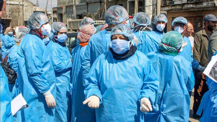 जम्मू कश्मीर में भी बढ़ रहे हैं केस (फोटो-PTI)