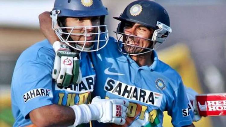 Yuvraj Singh and Mohammad Kaif