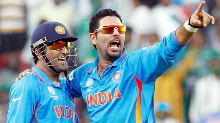 MS Dhoni and Yuvraj Singh