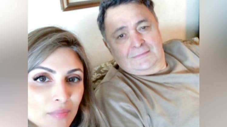 रिद्धिमा और ऋषि कपूर