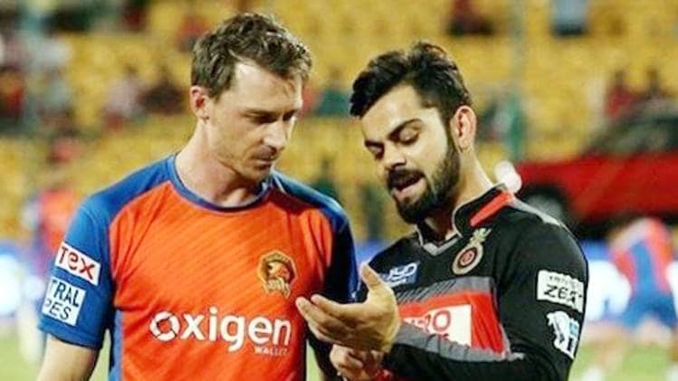 Dale Steyn and Virat Kohli