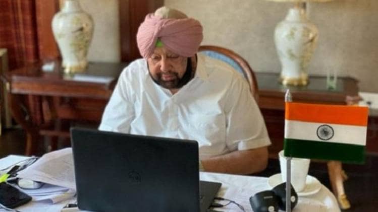सीएम कैप्टन अमरिंदर सिंह ने एएसआई का हाल चाला जाना (फाइल फोटो-आजतक)