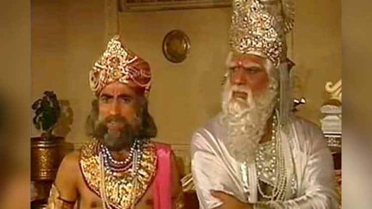 महाभारत का एक सीन