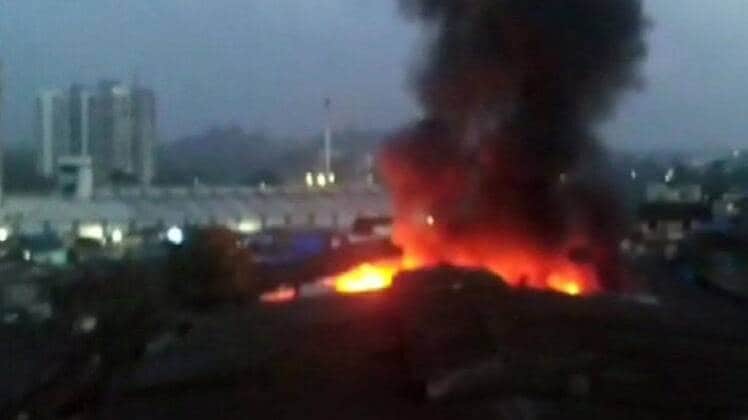 जींस बनाने वाली फैक्ट्री में लगी आग (प्रतीकात्मक फोटो)