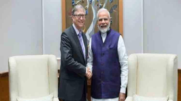 कोरोना से लड़ने की तैयारियों की तारीफ में बिल गेट्स का पीएम मोदी को खत