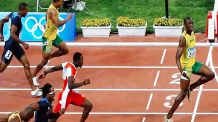 Usain Bolt Twitter Photo