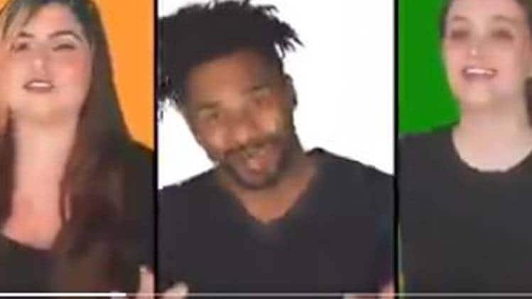 वायरल वीडियो से कैप्चर तस्वीर