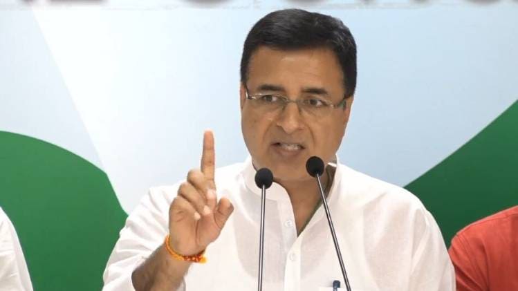 कांग्रेस नेता रणदीप सुरजेवाला