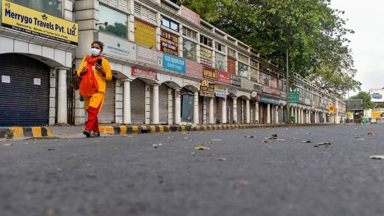 दिल्ली में जारी है लॉकडाउन (फोटो: पीटीआई)