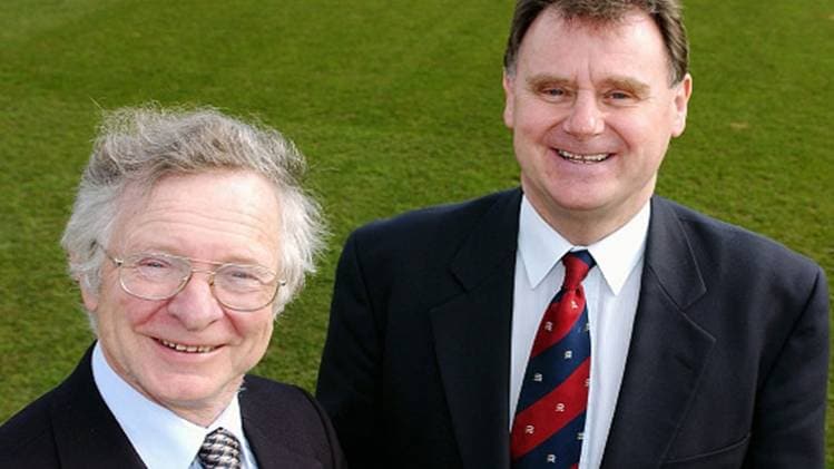 Frank Duckworth, left, and Tony Lewis (Getty)