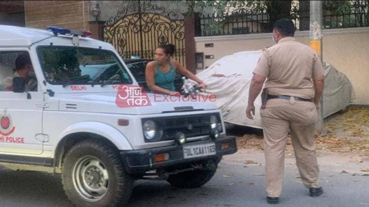 महिला उरुग्वे की डिप्लोमेट है (तस्वीर- अरविंद ओझा)