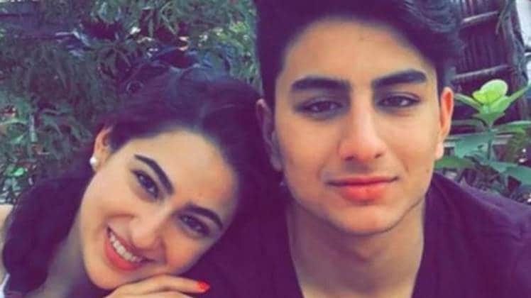 बहन सारा संग सैफ अली खान