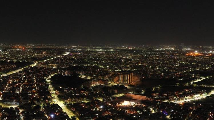 देश में जलाए गए दीये (फोटो-पीआईबी)