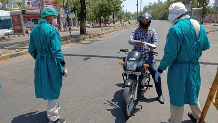 पिपलानी पुलिस ने अपनाई तरकीब (फोटोः साजिद आलम)