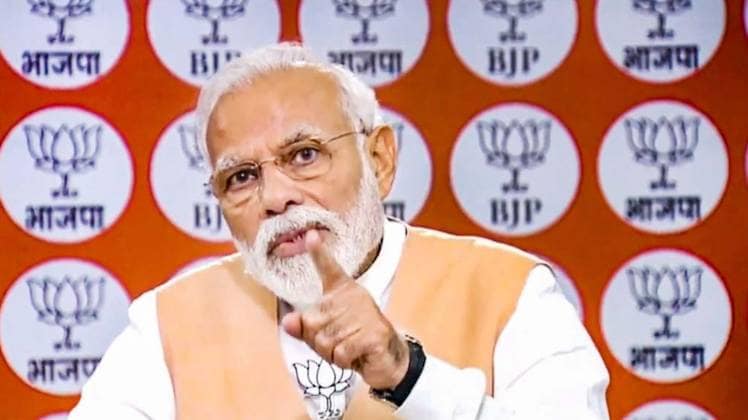 पीएम मोदी ने गिनाए आरोग्य सेतु ऐप के फायदे (फाइल फोटो: PTI)
