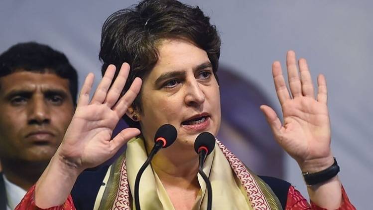 कांग्रेस महासिचव प्रियंका गांधी (फोटो-PTI)