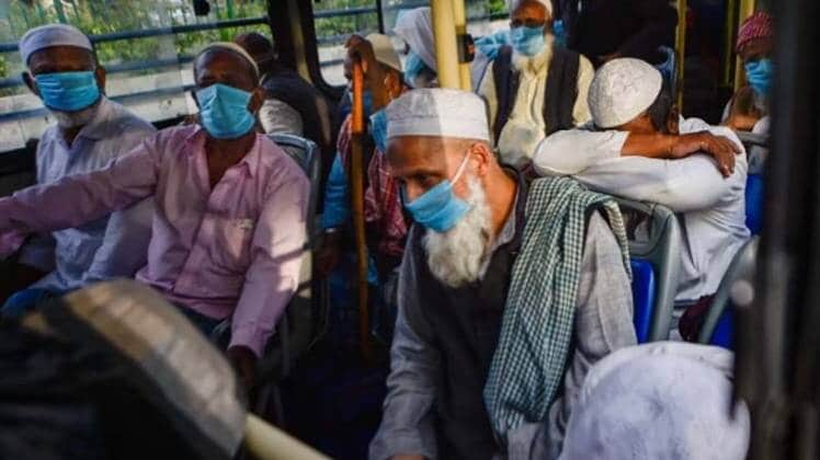 तबलीगी जमात मामला (फाइल फोटो- Aajtak)