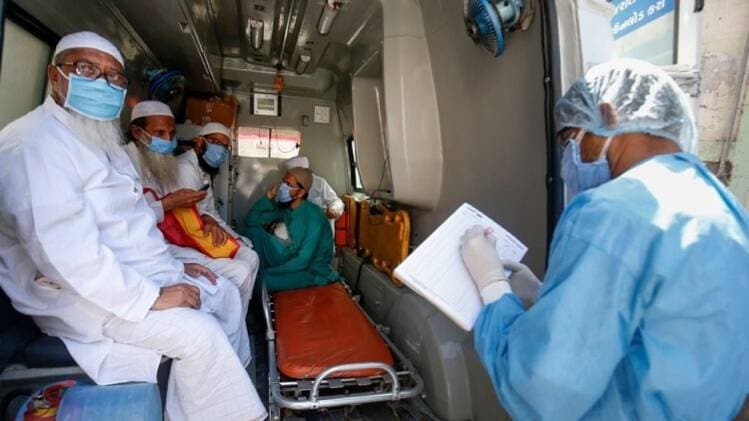 तबलीगी जमात के लोग