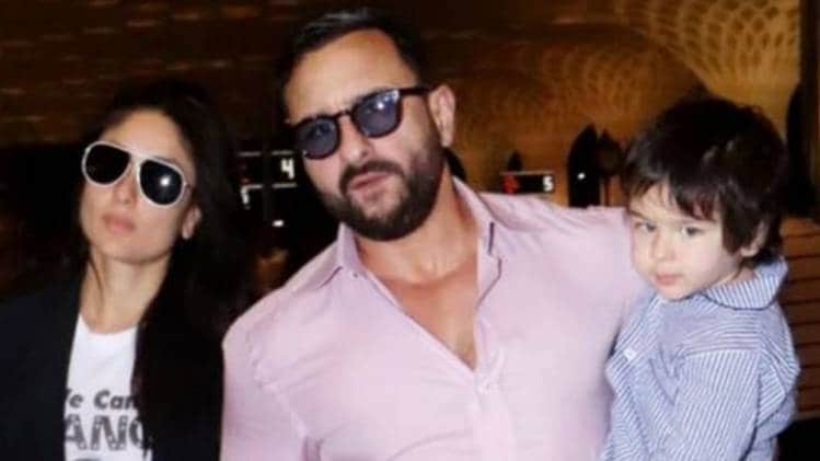 फैमिली संग सैफ अली खान