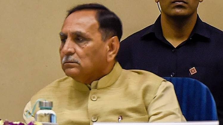 गुजरात के मुख्यमंत्री विजय रुपाणी