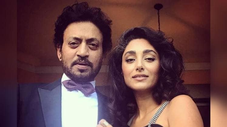 इरफान खान गोल्शिफ्ते फराहानी के साथ 